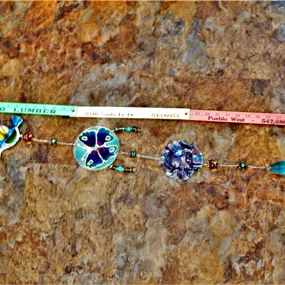 "Wings" New Life Up~Cycled Sun Catchers - Picture 8 of 8